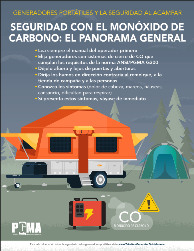 Hoja informativa sobre la seguridad en los campamentos